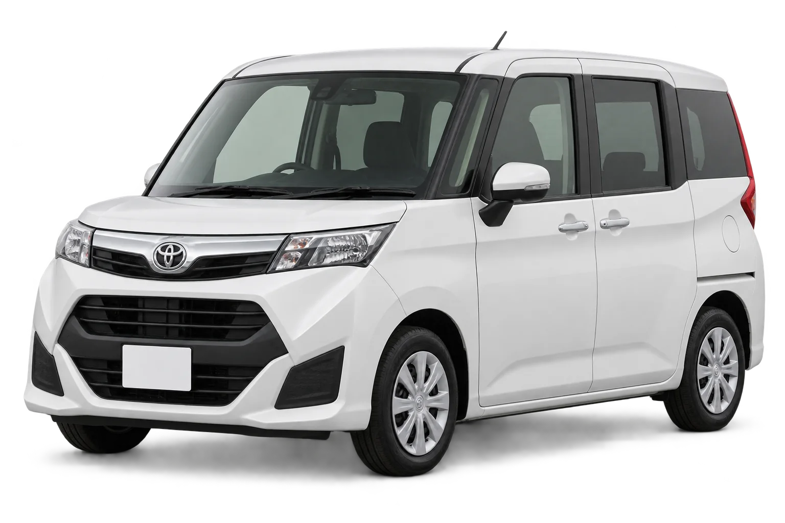 Toyota Tank, белый автомобиль